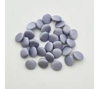 Carytalee 30PC Grey 12.5mm Satin Fabric Cloth Covered Buttons with Shank Round Buttons for Wedding Bridal Dress DIY Sewing Clothing Dress Handmade Craft