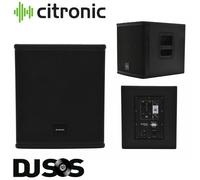 CASA-10BA Active Subwoofer Powered 1000W Citronic Party Disco Club PA