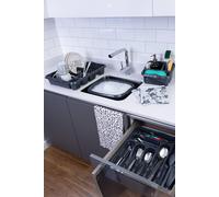 Casa 4 Piece Plastic Kitchen Set Wham Midnight One Size