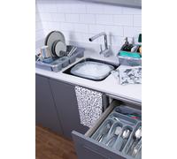 Casa 4 Piece Plastic Kitchen Set Wham Silver One Size