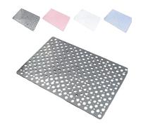 Casa and Beyond Shower Mat,with Suction Cups and Drain Holes,Casaandbeyond Shower Mat,Casa & Beyond Showers mats,Bathtub Mat Non Slip,Quick-Drying, for Bathroom (grey, 1-Pcs-A)