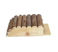 Casa Batelagos - Wood Outdoor Shelter | Safe Wall Mounting, Cave Design That Protects From The Weather And Offers Stable Rest For Colonies In Natural Open Spaces, Garden Patio Farm P