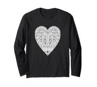 Casa Batlló by Gaudí Shape Love Barcelona Long Sleeve T-Shirt
