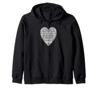 Casa Batlló by Gaudí Shape Love Barcelona Zip Hoodie