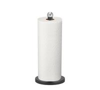 Casa & Casa Fiesta Kitchen Roll Holder - Matt Black, Free Standing Paper Holder, Black Matt Finished, Crafted for Modern Kitchen & Dining Table, Pack of 1, Kitchen Accessory, Sturdy & Durable Design