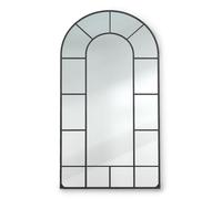 Casa Chic large wall mirror, full-length mirror 84 x 46 cm, standing mirror large & long, aluminium standing mirror for bedroom & dressing room, big standing mirror full length, standing mirror