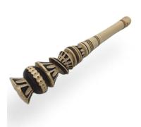 Casa De Queta Mexican Molinillo Para Chocolate (8 Inch Handcrafted Wooden Whisk) - Small Mexican Hot Chocolate Frother, Stirrer To Easily Froth Inside Your Mug