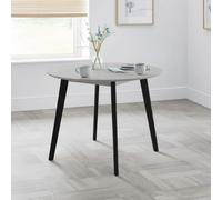 Casa Dining Table - 100cm - 2 Seater - Round - Grey