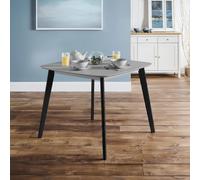 Casa Dining Table - 90cm - 2 Seater - Square - Grey