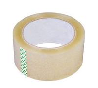 Casa D'Or Heavy Duty Reliable Clear Parcel Carton Sealing Tape Long Lasting Tape - 48mm x 50 Metres Packaging Tape