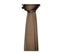 Casa D'Or Ladies Shimmer Pleated Shawl Scarf Wrap for Women with Silky Feel, Satin Head Scarf Sparkly Wedding Bridal Scraf Lightweight Shawl Head Scarf (Coffee)