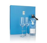 Casa Dragones Joven Tequila Gift Set With Two Riedel Tequila Glasses - Blend Of Silver & Extra Aged Tequila - 70Cl X 2 Glasses