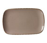Casa Gray Rectangular Plate 33X20Cm