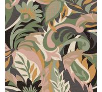 Casa Leaf Wallpaper Belgravia Pink One Size