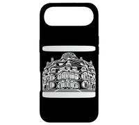 Casa Mila Barcelona Architecture Line Art Drawing Case for iPhone Air