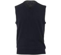 Casa Moda Men Knit Sweater Vest Blue Solid 004460 135