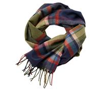 Casa Moda Wool Blend Scarf Navy/Red/Green