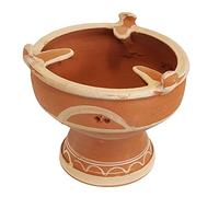 Casa Moro Moroccan Charcoal Warmer, Majmar with Diameter 30 x Height 25 cm for Tajines with Base Diameter 24-27 cm, Handicraft from Marrakesh, TA7120