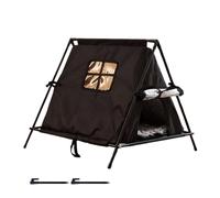 Casa para Gatos De Exterior Resistente A La Intemperie - Tienda Elevada para Mascotas | Refugio para Gatos Invierno | Porche Balcón Apartamento Jardín Patio Cómoda Segura