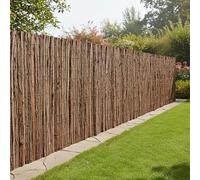 [casa.pro] Bark Mat Fencing - Sight Sun Wind Protection - Garden Fence - Terrace - 2x5m