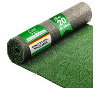 casa pura Artificial Grass Outdoor 2 x 5 m = 10 m² Artificial Grass Balcony Weatherproof - Green 7 mm Spring