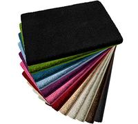 casa pura Bath Mat Cuddly Deep Pile Non Slip Bath Mat Various Sizes Can be Combined to Set Oeko-Tex 100 Certified Many Trendy Colours Available, Microfibre, Deep Black/Schwarz, 80 x 150 cm