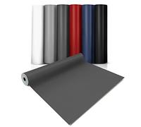 casa pura® CV Expotop Flooring, Extra Abrasion-Resistant PVC Flooring (Foamed), Plain Anthracite, Textured Surface, Sold by the Metre (200 x 150 cm)