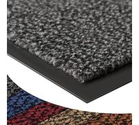casa pura® Dirt Trapper Entrance Mat Sky | Non-Slip | Many Options | Grey - Mottled - 120x300cm