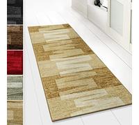 casa pura Via Veneto Carpet Runner for Kitchen, Hallway & Living Room, Carpet Runner, Made to Measure, Sold by the Metre, Hallway Rug, Kitchen Runner, Bridge, Living Room Rug, 80 x 200 cm, 1.60 m²,