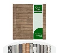 casa pura Vinyl Flooring Rolls by The Metre | Wood Effect, Tile Effect, Stone Effect PVC Flooring, Cushion Lino Floor Covering for Kitchen, Bathroom, Living Room (Eiche Antik 606M, 100 x 600 cm)