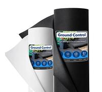 casa pura Weed Control Fabric Roll 1 x 20 m = 20 m² Garden Fleece Against Weeds - Weed Control Film Air & Water Permeable - Thickness 0.34 mm - 150 g/m² - Sold by the Metre - White