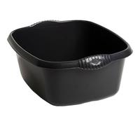 Casa Rectangular Washing Up Bowl Midnight Black 39cm Casa Multicolor