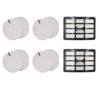 Casa Vacuums Replacement 2 HEPA, 4 Foam and 4 Felt Filter Kit Fits Shark Lift-Around Portable LA400, NP317W, NP318, NP319 and NP320. Compare to XFF318 XHF319