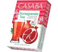 Casaba Turkish Pomegranate Tea, A Refreshing Pomegranate Flavoured Instant Powder. Enjoy as a Hot or Cold Drink, Vegetarian and Vegan Friendly, 250g Box