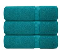 Casabella 3 Pc Bath Towel Set - 100% Cotton, Soft & Absorbent Large Bath Towels, 70x130 cm, Premium Quality Towel Set,Hotel Qualty Bathroom Towels Set, Travel Towel, Beach Towel, Bath Towels, Jade