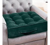 Casabella Booster Cushion-Armchair Velvet Booster Cushion Large Booster Seat Dining 10Cm