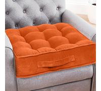 Casabella Booster Cushion-Armchair Velvet Booster Cushion Large Booster Seat Dining 10Cm