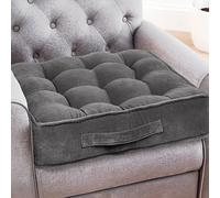 Casabella Booster Cushion-Armchair Velvet Booster Cushion Large Booster Seat Dining 10Cm