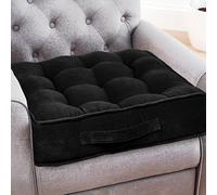 Casabella Booster Cushion-Armchair Velvet Booster Cushion Large Booster Seat Dining 10Cm