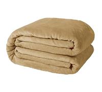 Casabella Deluxe Soft Faux Fur Mink Fleece Throw Blanket-150x200 CM, Sofa Throws, Cozy Warm Blanket Throw for Bed, Settees, Double Mink Fleece Blankets