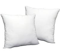 Casabella Luxury Cushion Inserts 30x30cm (12 x 12 Inches), Cushion Pads Hollowfibre White Square Cushion Stuffer Inserts, Sofa Cushions Inners - Throw Pillow Stuffers, (Pack of 2) 30x30 Cushion Insert