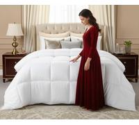 Casabella Single Duvet 15 Tog - Premium Single Bed- Super Quality Quilt for Year-Round Comfort - Soft Touch Cover, Hypoallergenic, Machine Washable, Duvet Single (135cm x 200cm)