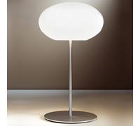 Casablanca Aih table lamp, Ø 28 cm matt white