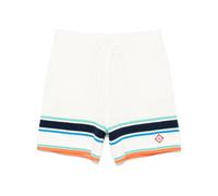 Casablanca crochet tennis shorts - White M