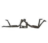 Casablanca - Design Sculpture - Loving - Iron - Burnished - Height 6 cm - Width 30 cm - Decorative Modern Figure