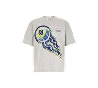 CASABLANCA 'Flaming Tennis Ball' T-Shirt L