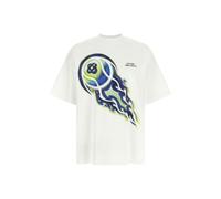 CASABLANCA 'Flaming Tennis Ball' T-Shirt XXL
