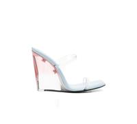Casablanca heeled wedge sandals - White 36-37-40
