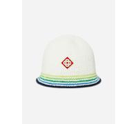 Casablanca Kids Crochet Hat in White - White - One size