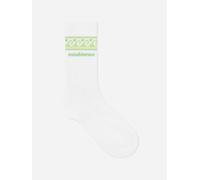 Casablanca Kids Knitted Wave Soprt Socks in White - White - 11 - 14 Yrs